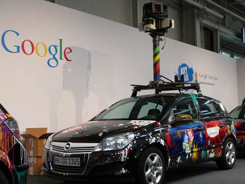 Google Street View Auto Künstleredition