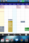 Business Calendar Widget 4x4