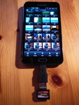 USB-Host am Galaxy Note mit SD-Karte