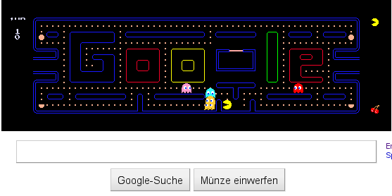 Google Doodle Pacman