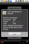 Call Logs Backup + Restore